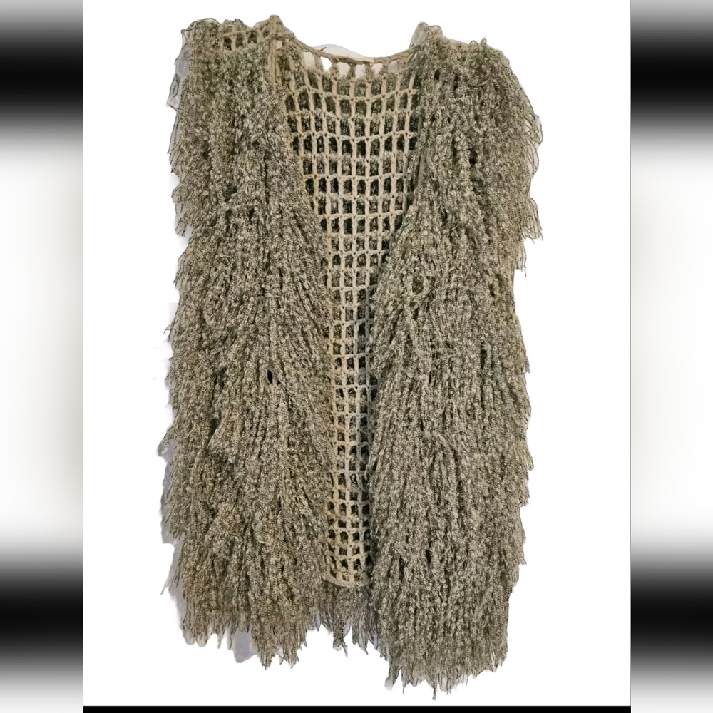 Westbound womens size L fringe vest